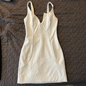 White Zara size small mini dress